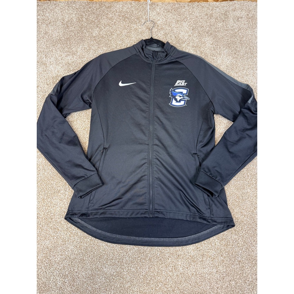 Nike Creighton Bluejays Big‎ East Dri-FIT Track Jacket Black Womens Medium M
